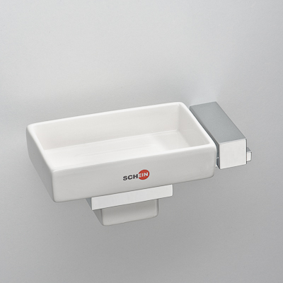 Мыльница керамика к стене квадратная Schein Rembrandt 062CS-L